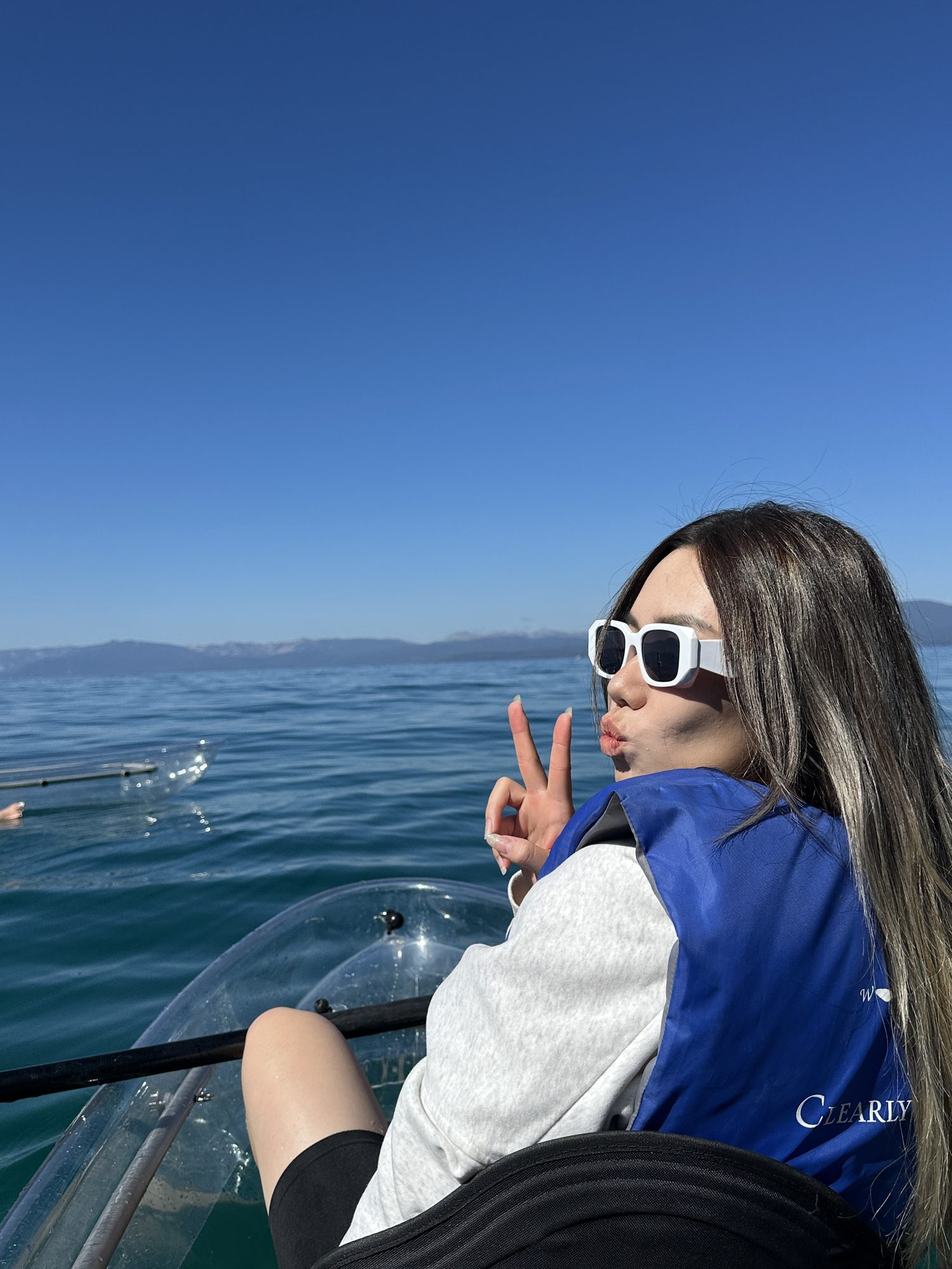 A playful travel moment